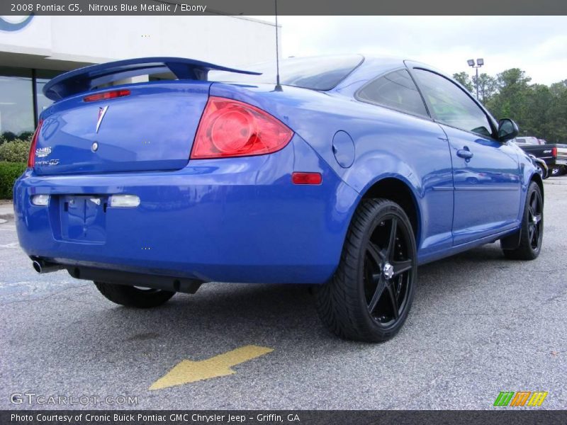 Nitrous Blue Metallic / Ebony 2008 Pontiac G5