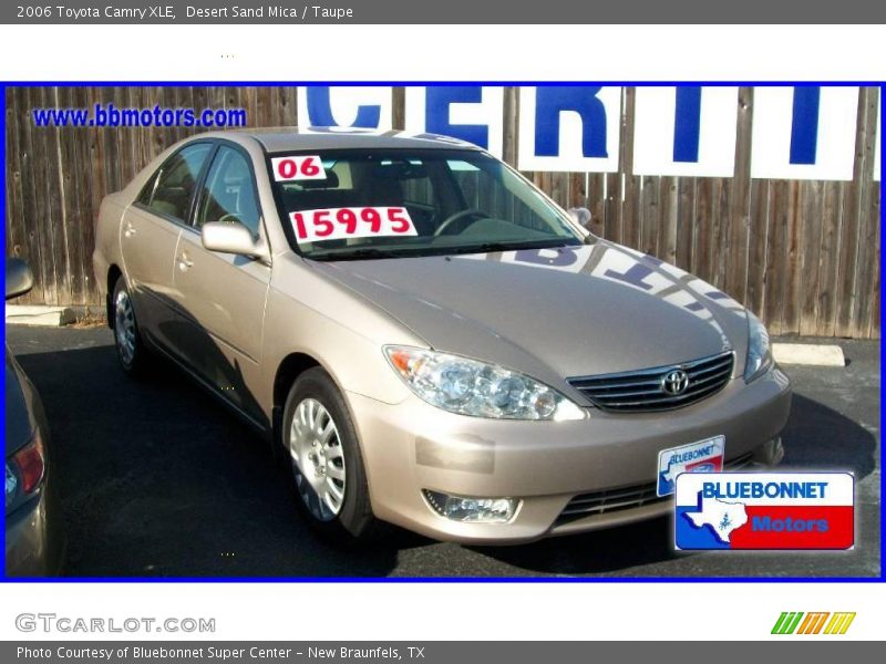 Desert Sand Mica / Taupe 2006 Toyota Camry XLE