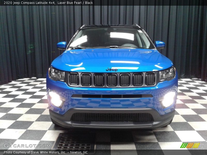 Laser Blue Pearl / Black 2020 Jeep Compass Latitude 4x4