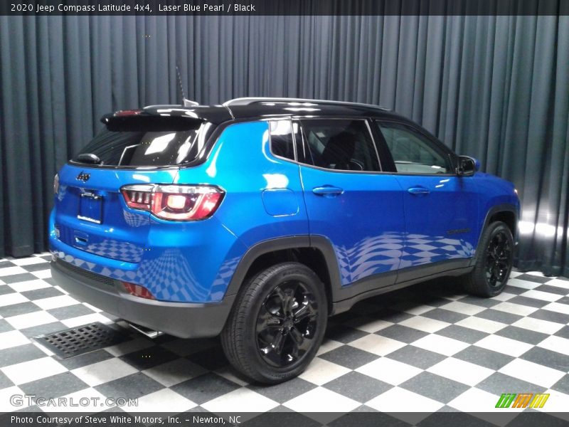 Laser Blue Pearl / Black 2020 Jeep Compass Latitude 4x4