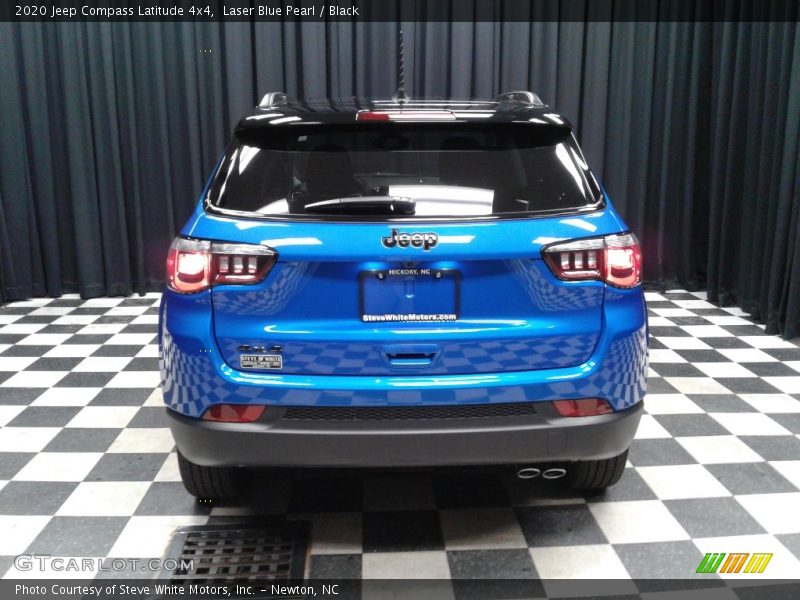 Laser Blue Pearl / Black 2020 Jeep Compass Latitude 4x4