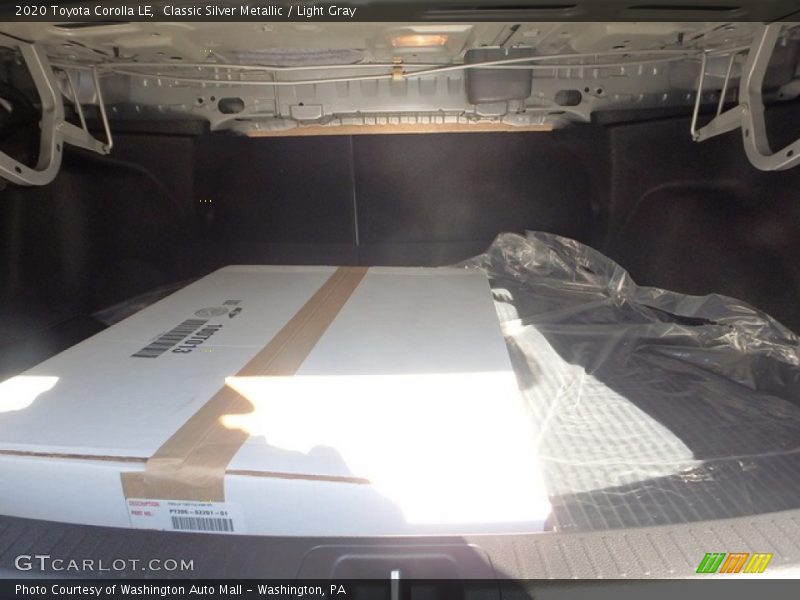 Classic Silver Metallic / Light Gray 2020 Toyota Corolla LE