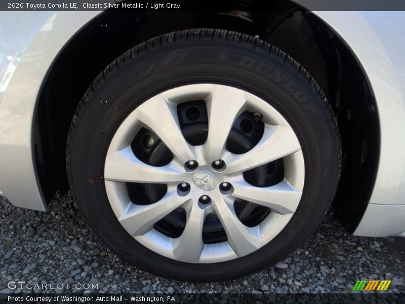 Classic Silver Metallic / Light Gray 2020 Toyota Corolla LE