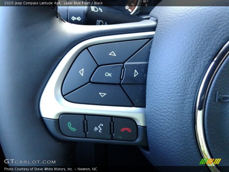 Laser Blue Pearl / Black 2020 Jeep Compass Latitude 4x4
