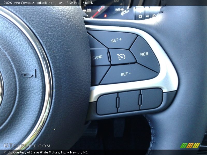 Laser Blue Pearl / Black 2020 Jeep Compass Latitude 4x4