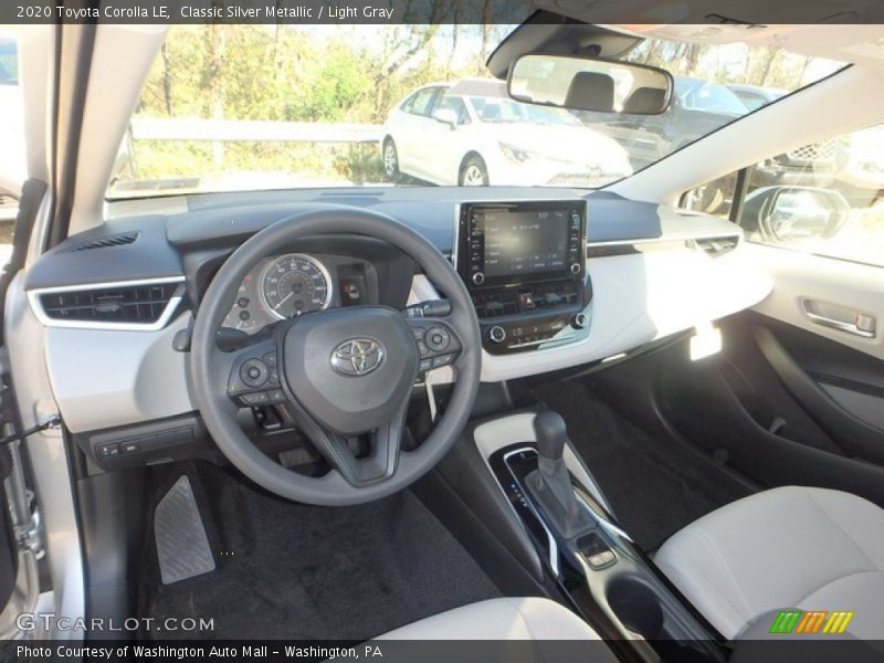 Classic Silver Metallic / Light Gray 2020 Toyota Corolla LE