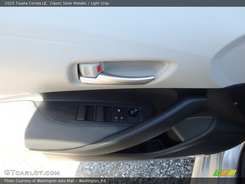 Classic Silver Metallic / Light Gray 2020 Toyota Corolla LE
