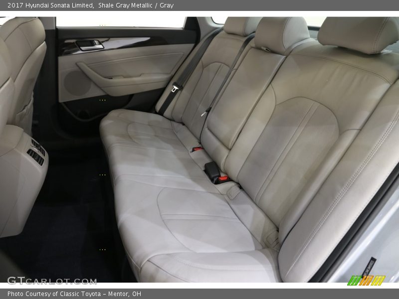 Shale Gray Metallic / Gray 2017 Hyundai Sonata Limited