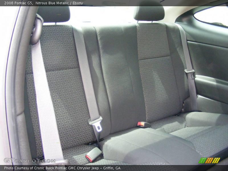 Nitrous Blue Metallic / Ebony 2008 Pontiac G5