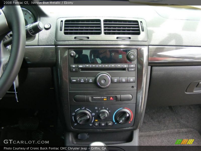 Nitrous Blue Metallic / Ebony 2008 Pontiac G5