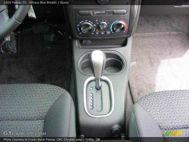 Nitrous Blue Metallic / Ebony 2008 Pontiac G5