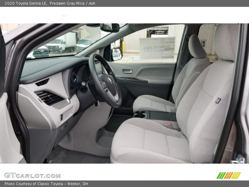 Predawn Gray Mica / Ash 2020 Toyota Sienna LE