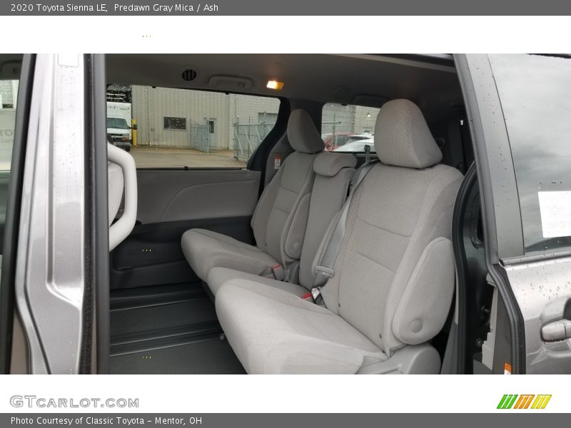 Predawn Gray Mica / Ash 2020 Toyota Sienna LE