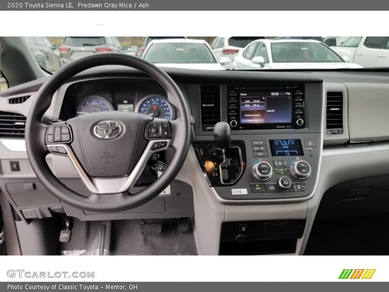 Predawn Gray Mica / Ash 2020 Toyota Sienna LE