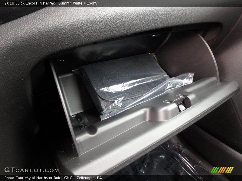 Summit White / Ebony 2018 Buick Encore Preferred