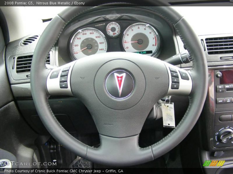 Nitrous Blue Metallic / Ebony 2008 Pontiac G5