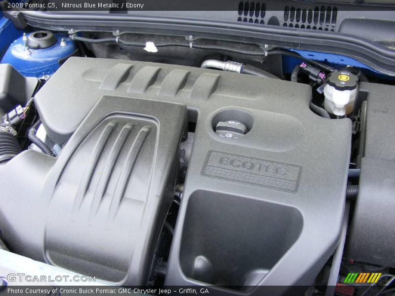 Nitrous Blue Metallic / Ebony 2008 Pontiac G5