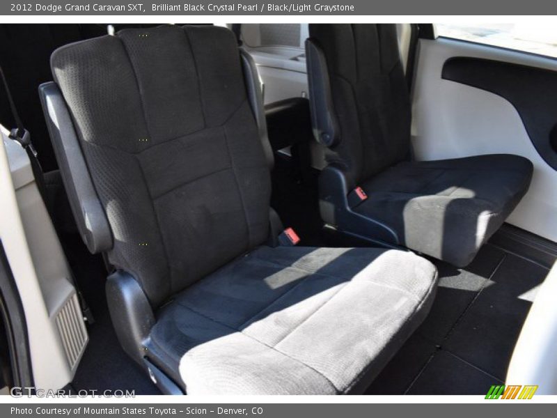 Brilliant Black Crystal Pearl / Black/Light Graystone 2012 Dodge Grand Caravan SXT