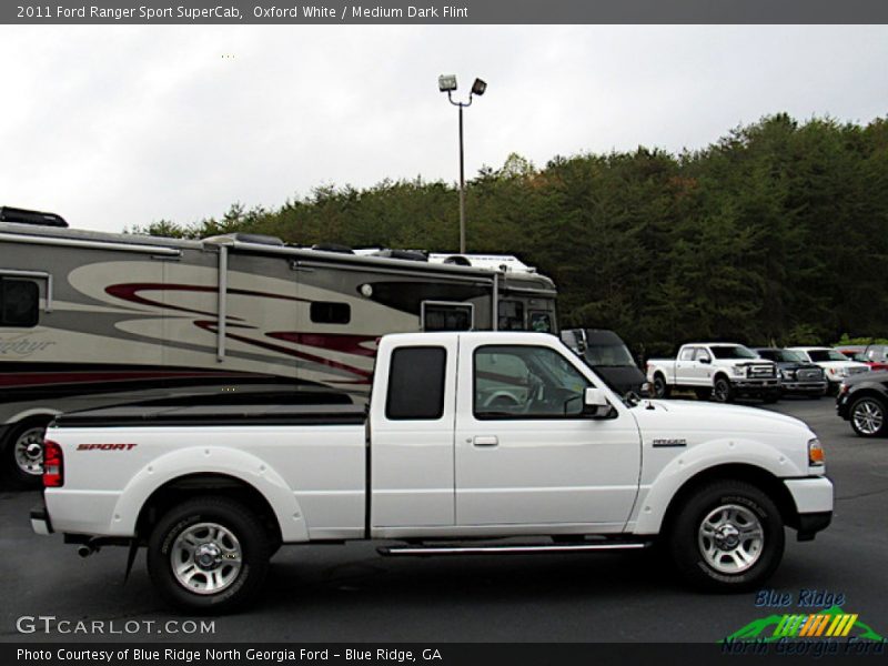 Oxford White / Medium Dark Flint 2011 Ford Ranger Sport SuperCab