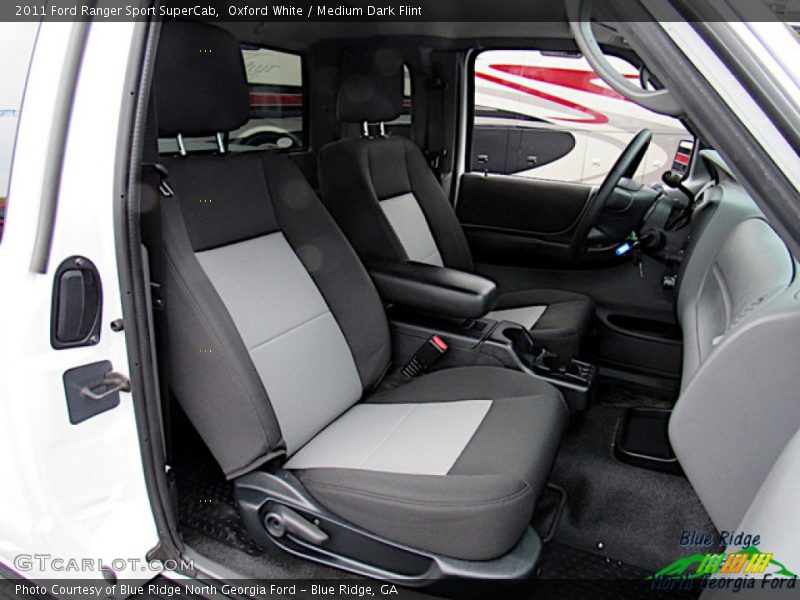 Oxford White / Medium Dark Flint 2011 Ford Ranger Sport SuperCab