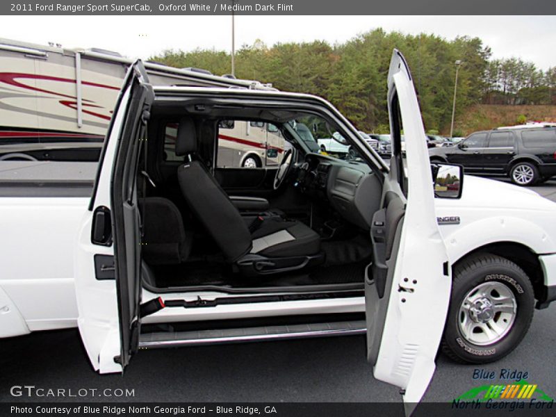 Oxford White / Medium Dark Flint 2011 Ford Ranger Sport SuperCab