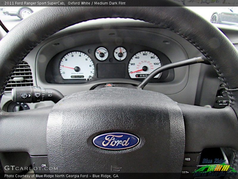 Oxford White / Medium Dark Flint 2011 Ford Ranger Sport SuperCab