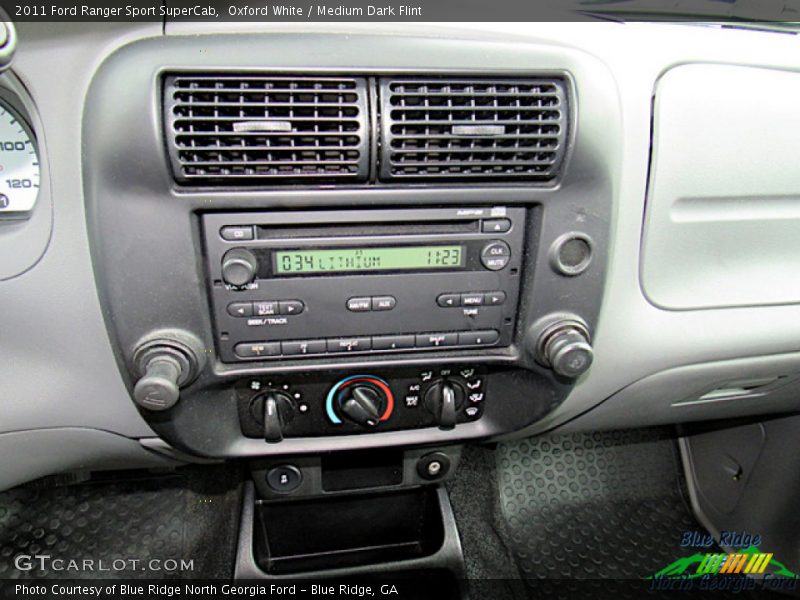 Oxford White / Medium Dark Flint 2011 Ford Ranger Sport SuperCab