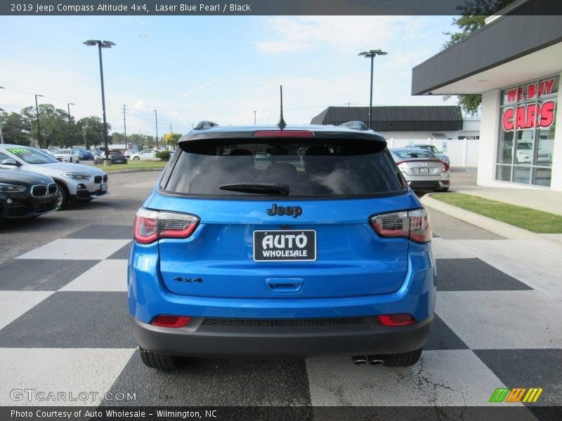 Laser Blue Pearl / Black 2019 Jeep Compass Altitude 4x4