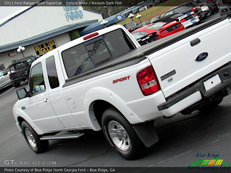 Oxford White / Medium Dark Flint 2011 Ford Ranger Sport SuperCab