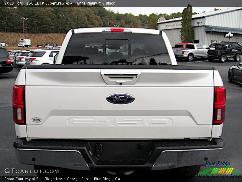 White Platinum / Black 2019 Ford F150 Lariat SuperCrew 4x4