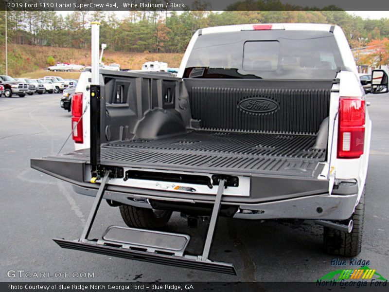 White Platinum / Black 2019 Ford F150 Lariat SuperCrew 4x4