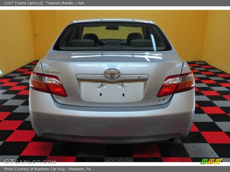 Titanium Metallic / Ash 2007 Toyota Camry LE