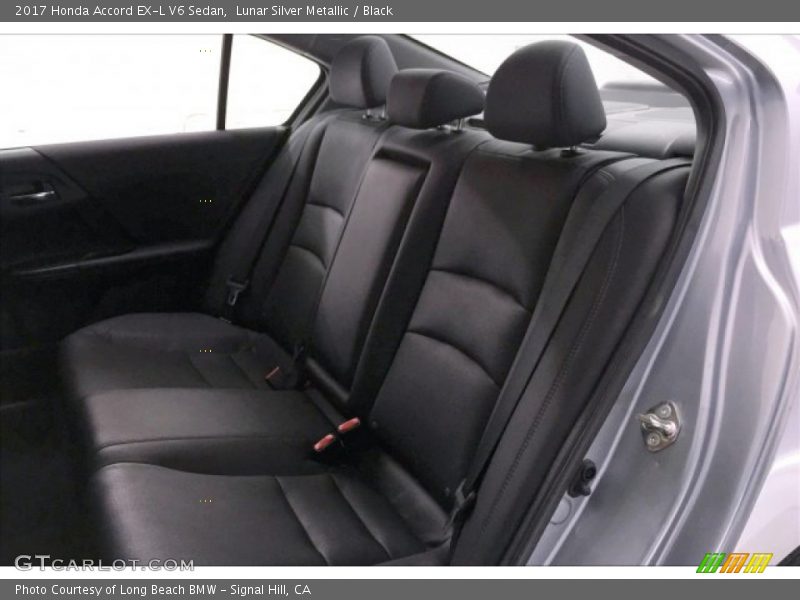 Lunar Silver Metallic / Black 2017 Honda Accord EX-L V6 Sedan