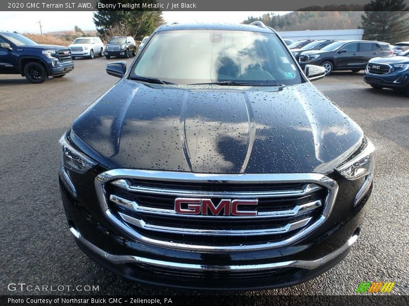 Ebony Twilight Metallic / Jet Black 2020 GMC Terrain SLT AWD