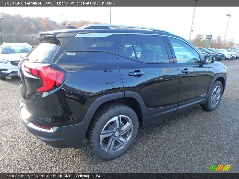 Ebony Twilight Metallic / Jet Black 2020 GMC Terrain SLT AWD
