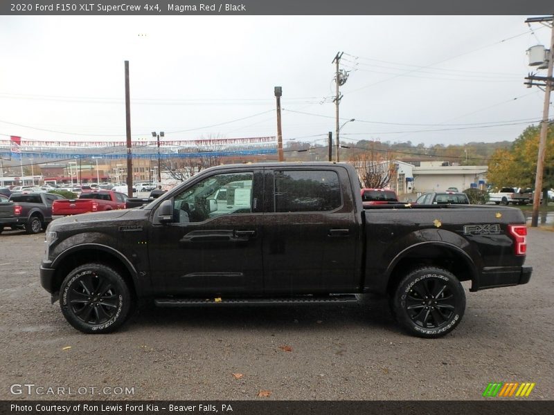 Magma Red / Black 2020 Ford F150 XLT SuperCrew 4x4