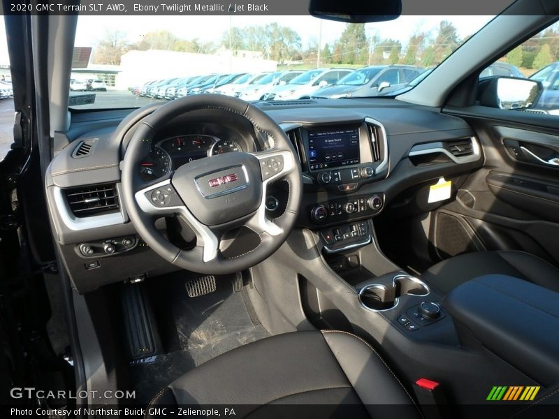 Ebony Twilight Metallic / Jet Black 2020 GMC Terrain SLT AWD