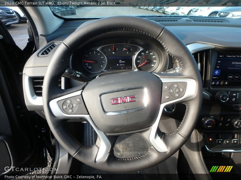 Ebony Twilight Metallic / Jet Black 2020 GMC Terrain SLT AWD