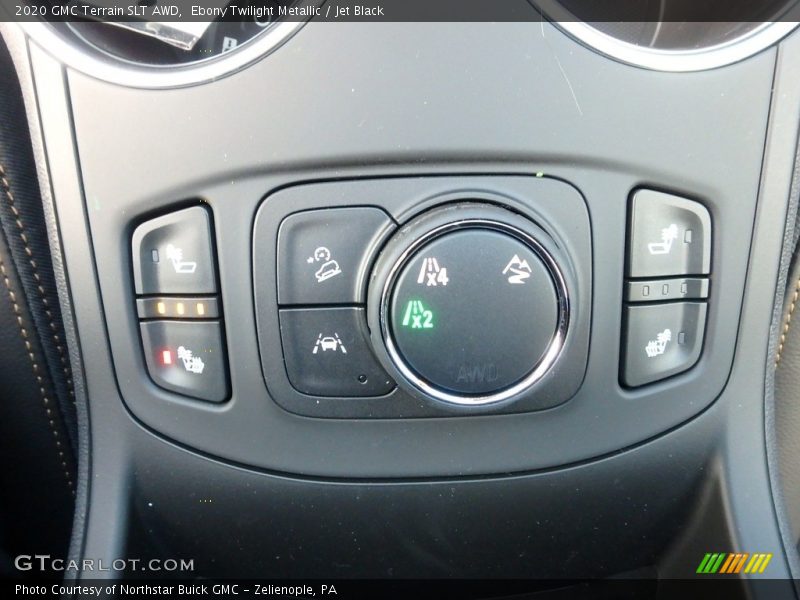 Ebony Twilight Metallic / Jet Black 2020 GMC Terrain SLT AWD