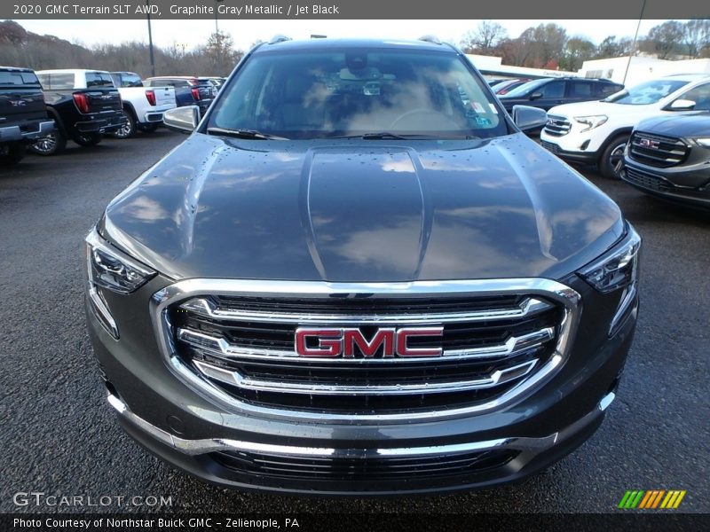 Graphite Gray Metallic / Jet Black 2020 GMC Terrain SLT AWD