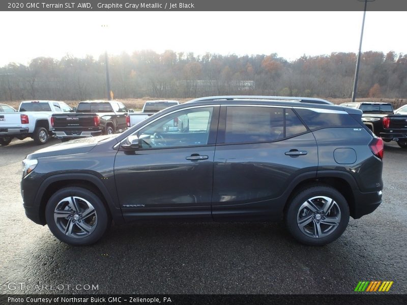 Graphite Gray Metallic / Jet Black 2020 GMC Terrain SLT AWD