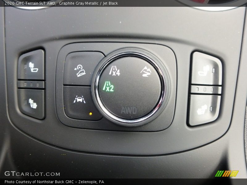 Controls of 2020 Terrain SLT AWD