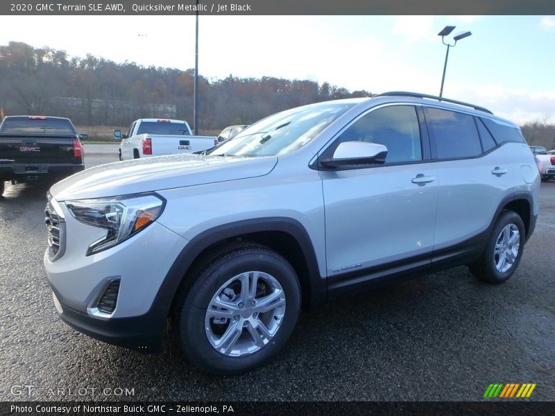 Quicksilver Metallic / Jet Black 2020 GMC Terrain SLE AWD