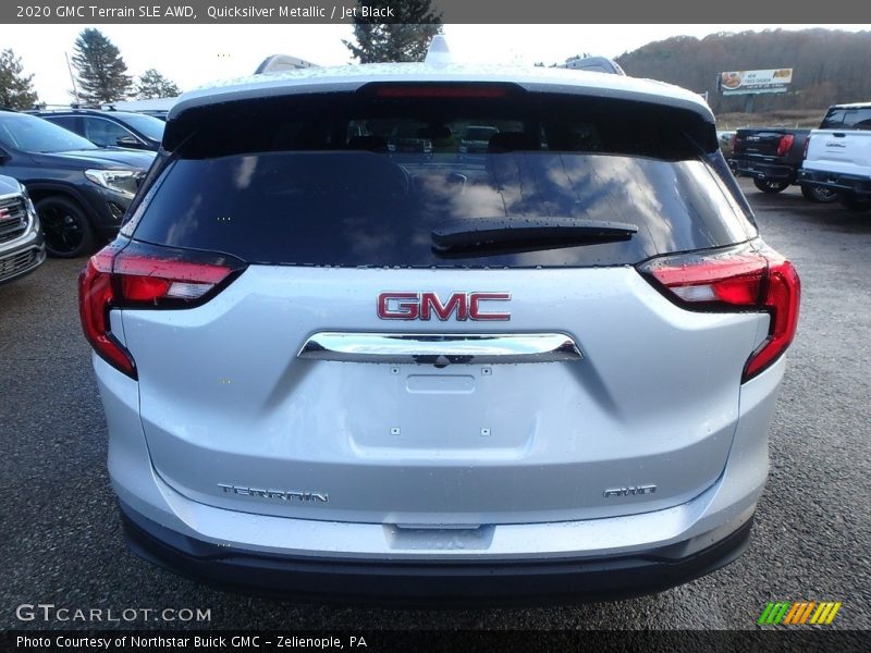 Quicksilver Metallic / Jet Black 2020 GMC Terrain SLE AWD