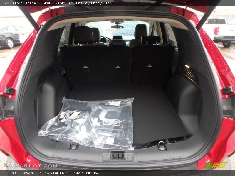 Rapid Red Metallic / Ebony Black 2020 Ford Escape SEL 4WD