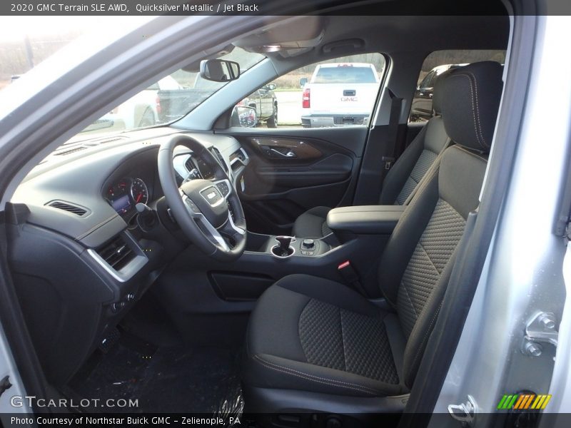 Quicksilver Metallic / Jet Black 2020 GMC Terrain SLE AWD