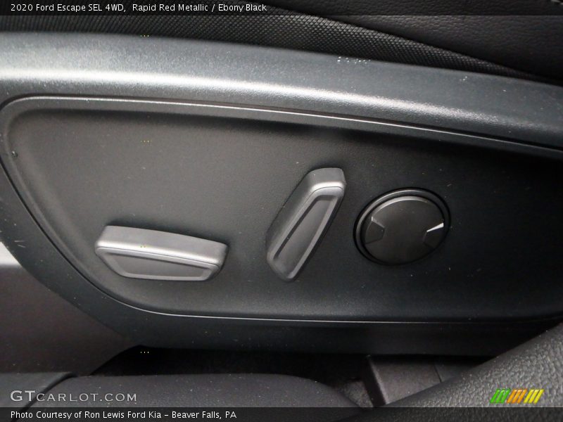 Rapid Red Metallic / Ebony Black 2020 Ford Escape SEL 4WD