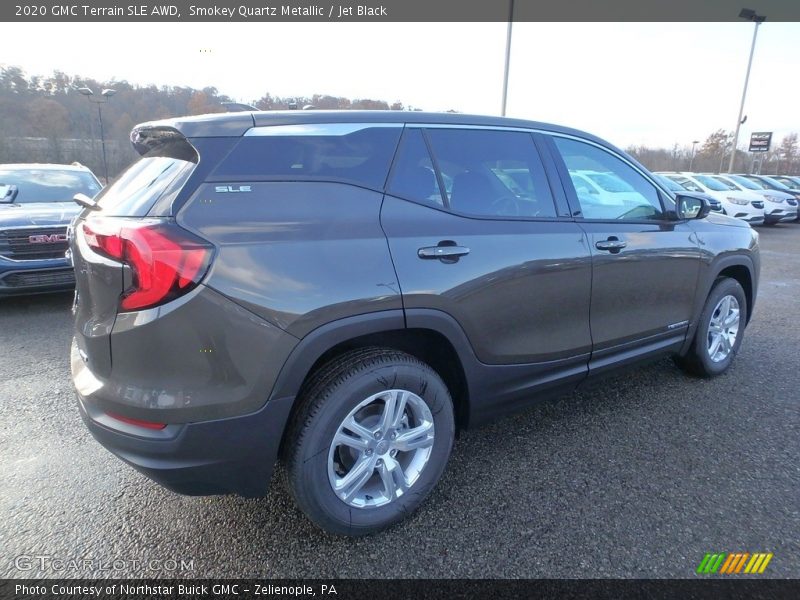 Smokey Quartz Metallic / Jet Black 2020 GMC Terrain SLE AWD