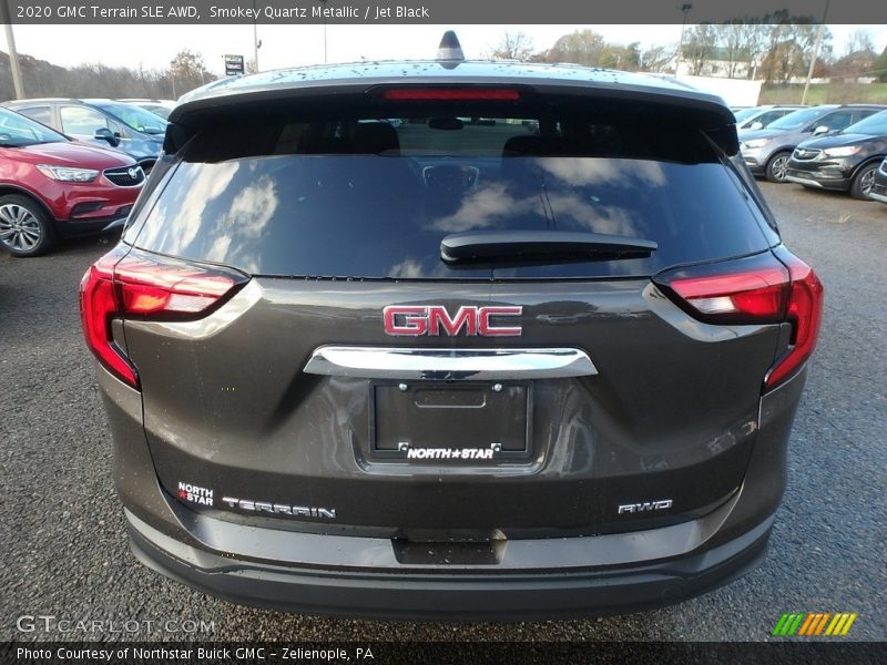 Smokey Quartz Metallic / Jet Black 2020 GMC Terrain SLE AWD