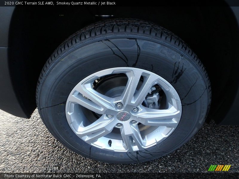 Smokey Quartz Metallic / Jet Black 2020 GMC Terrain SLE AWD